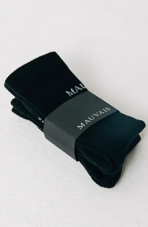 2 Pack Socks in Black