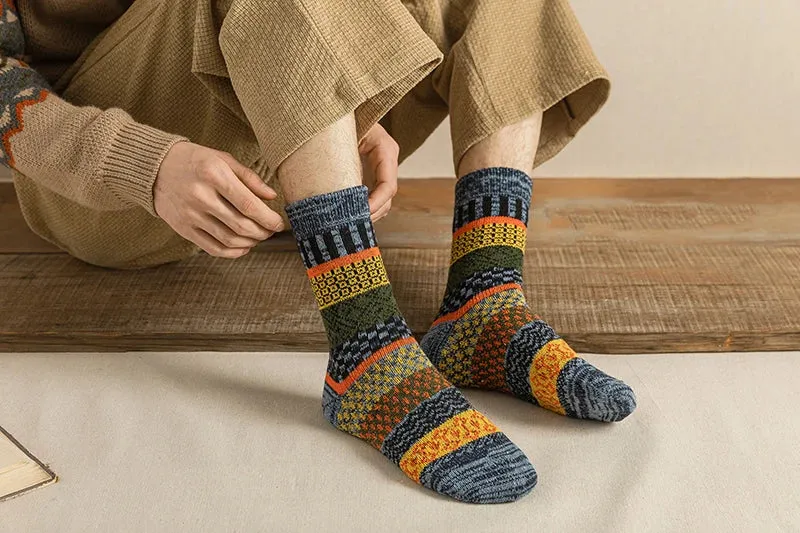 5 Pairs Thick Winter Socks for Men and Women