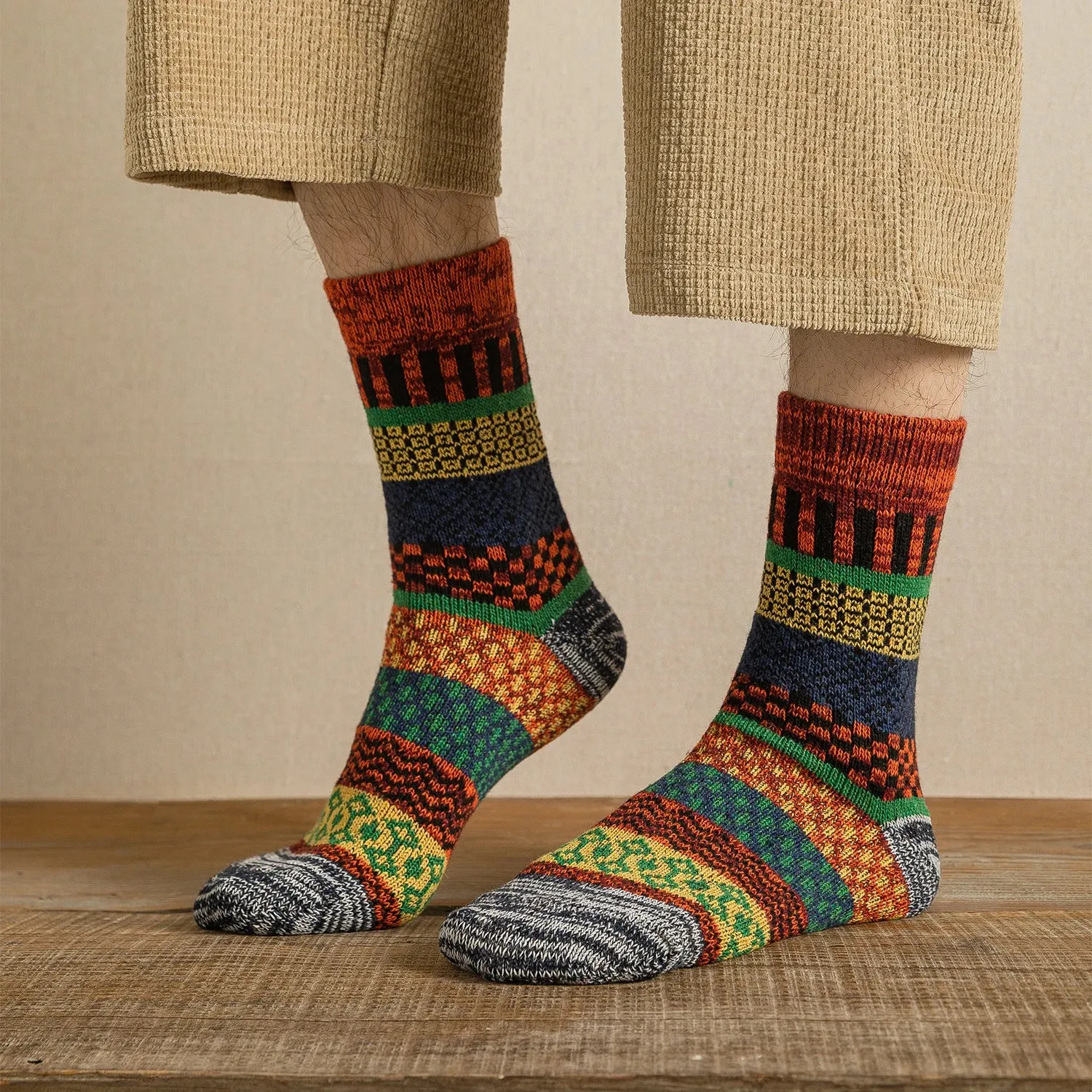 5 Pairs Thick Winter Socks for Men and Women