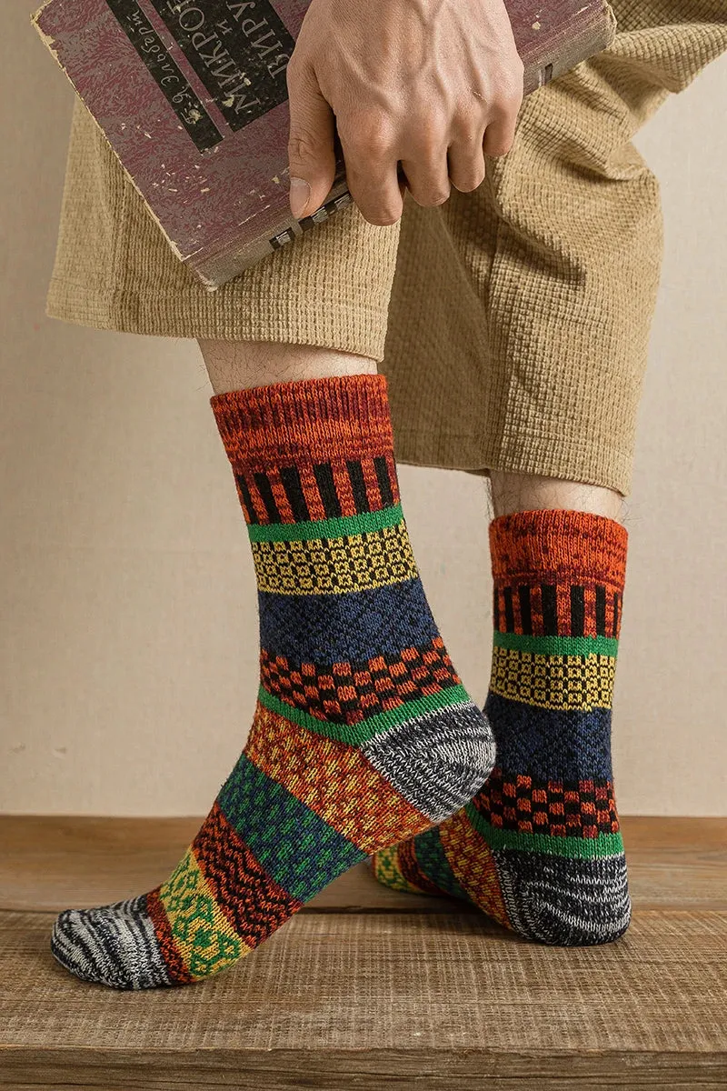 5 Pairs Thick Winter Socks for Men and Women