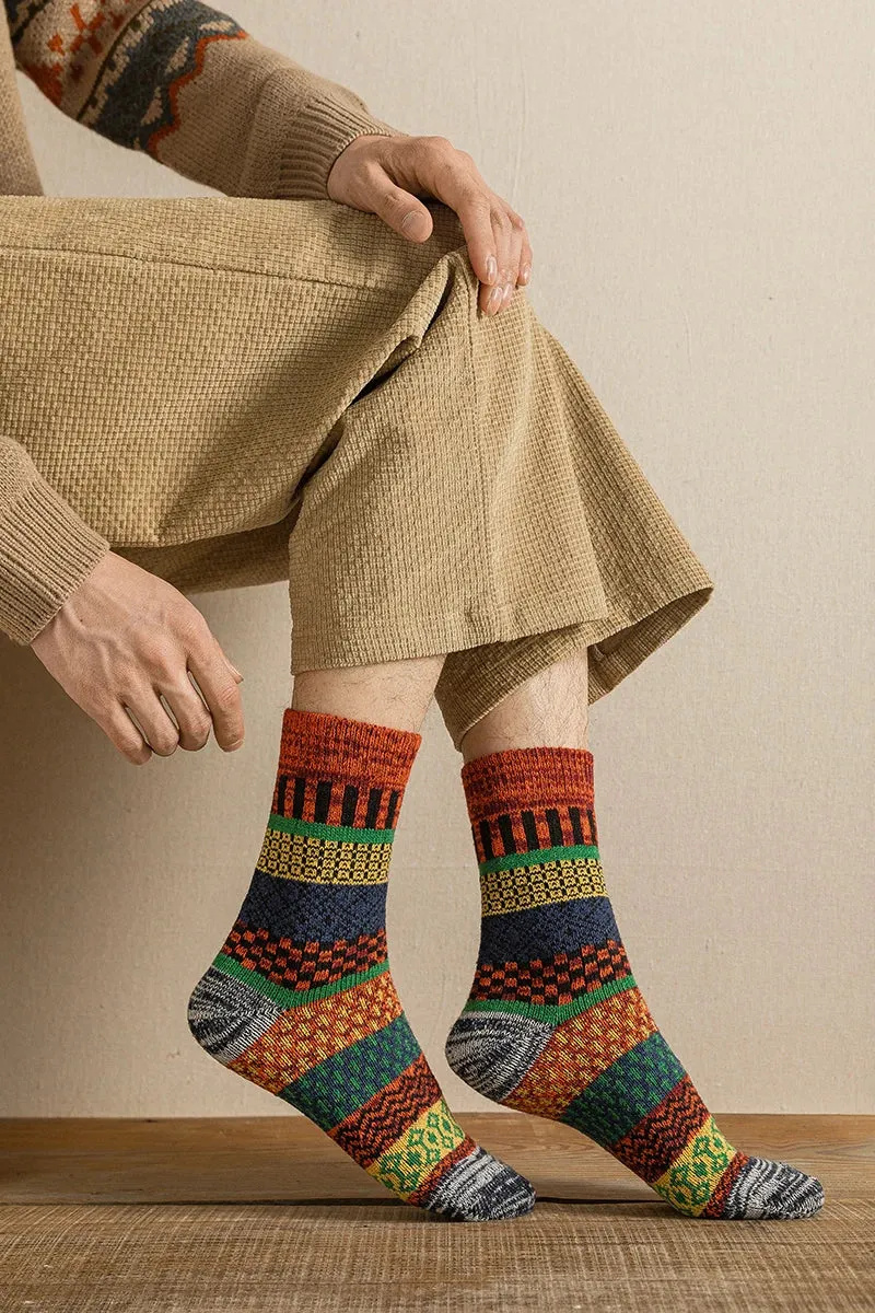 5 Pairs Thick Winter Socks for Men and Women