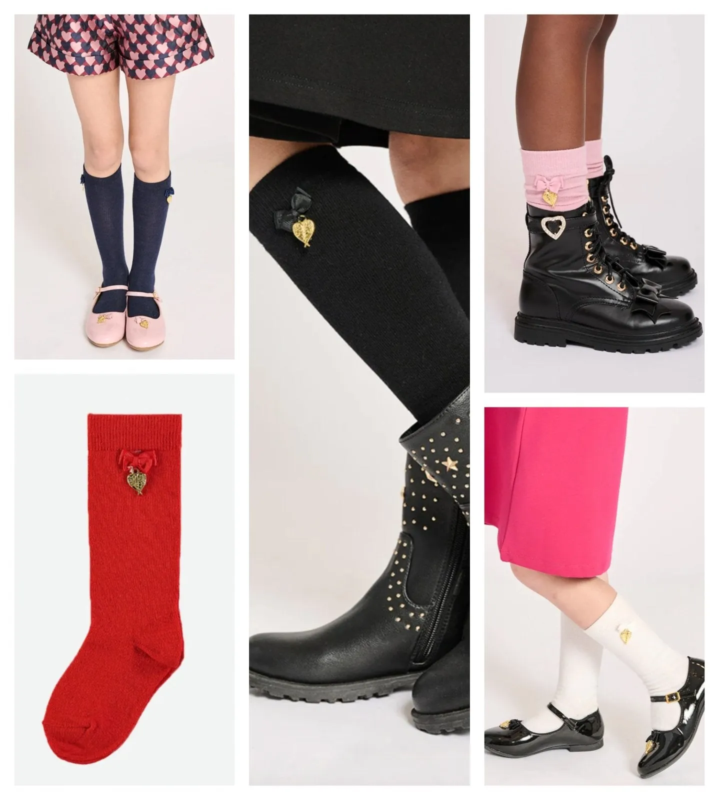 Angel's Face Girls Charming Socks - 6 Color Choices