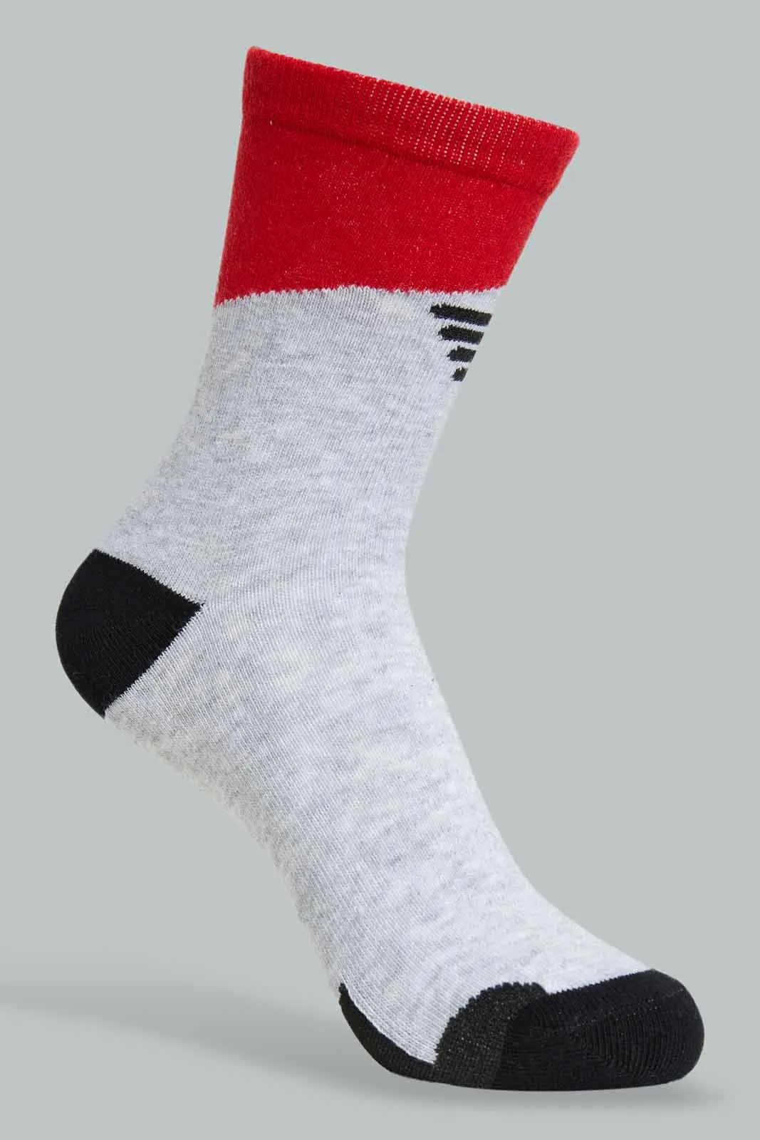 Assorted Crew Socks For Senior Boys (Pack OF 2)