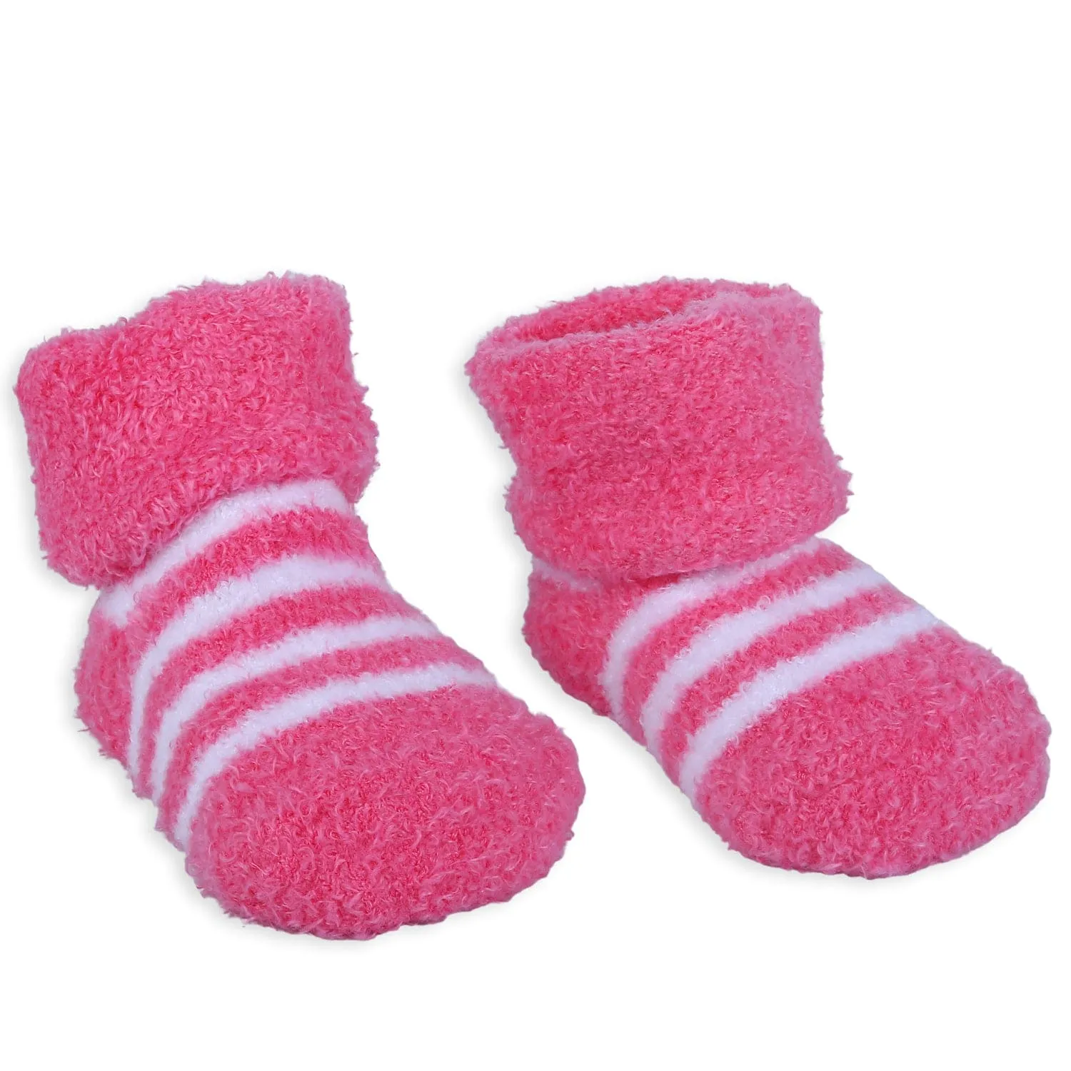 Baby Moo I Love Mummy Newborn Breathable Infant Cotton Socks - Pink