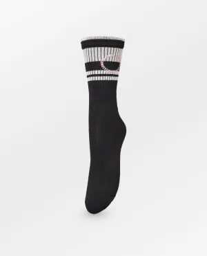 Beck Sondergaard Thalia Cotta Black White Socks