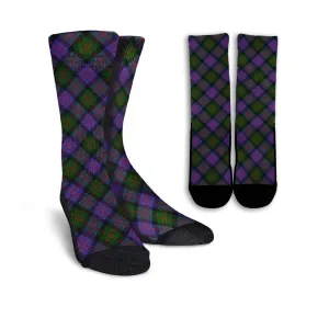 Blair Modern Tartan Crew Socks Cross Tartan Style