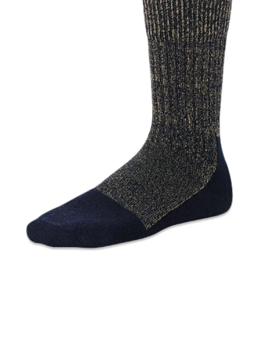 Boot Socks - Navy/Khaki