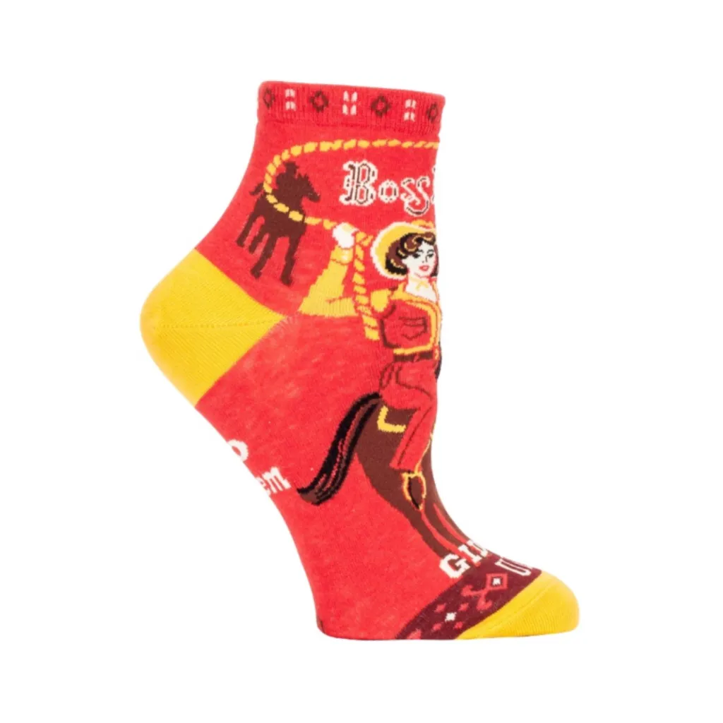 Boss Lady Ankle Socks - Womens