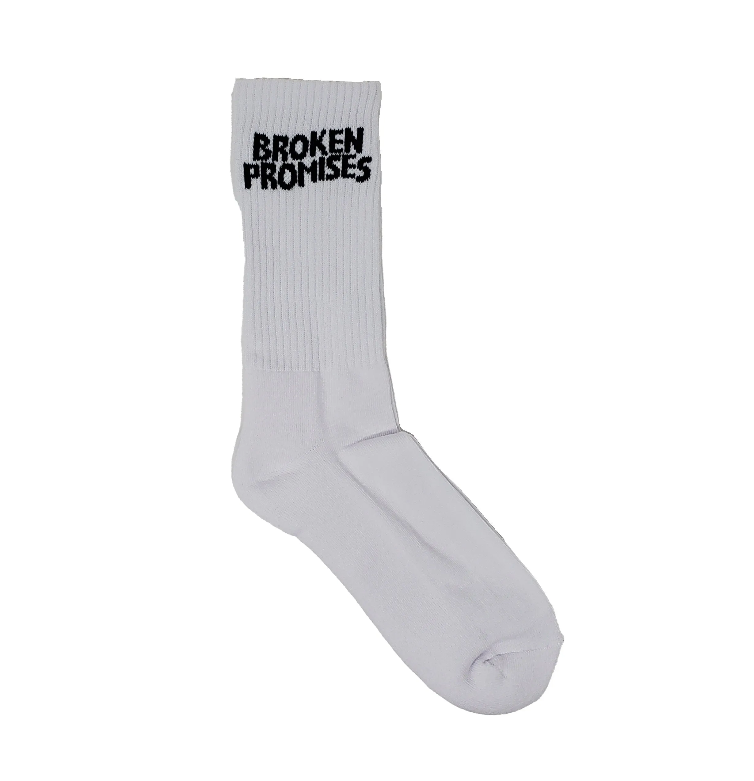 BP Wave Logo Sock - White