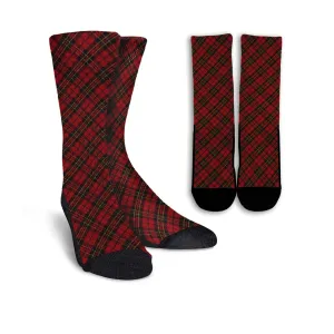 Brodie Tartan Crew Socks Cross Tartan Style