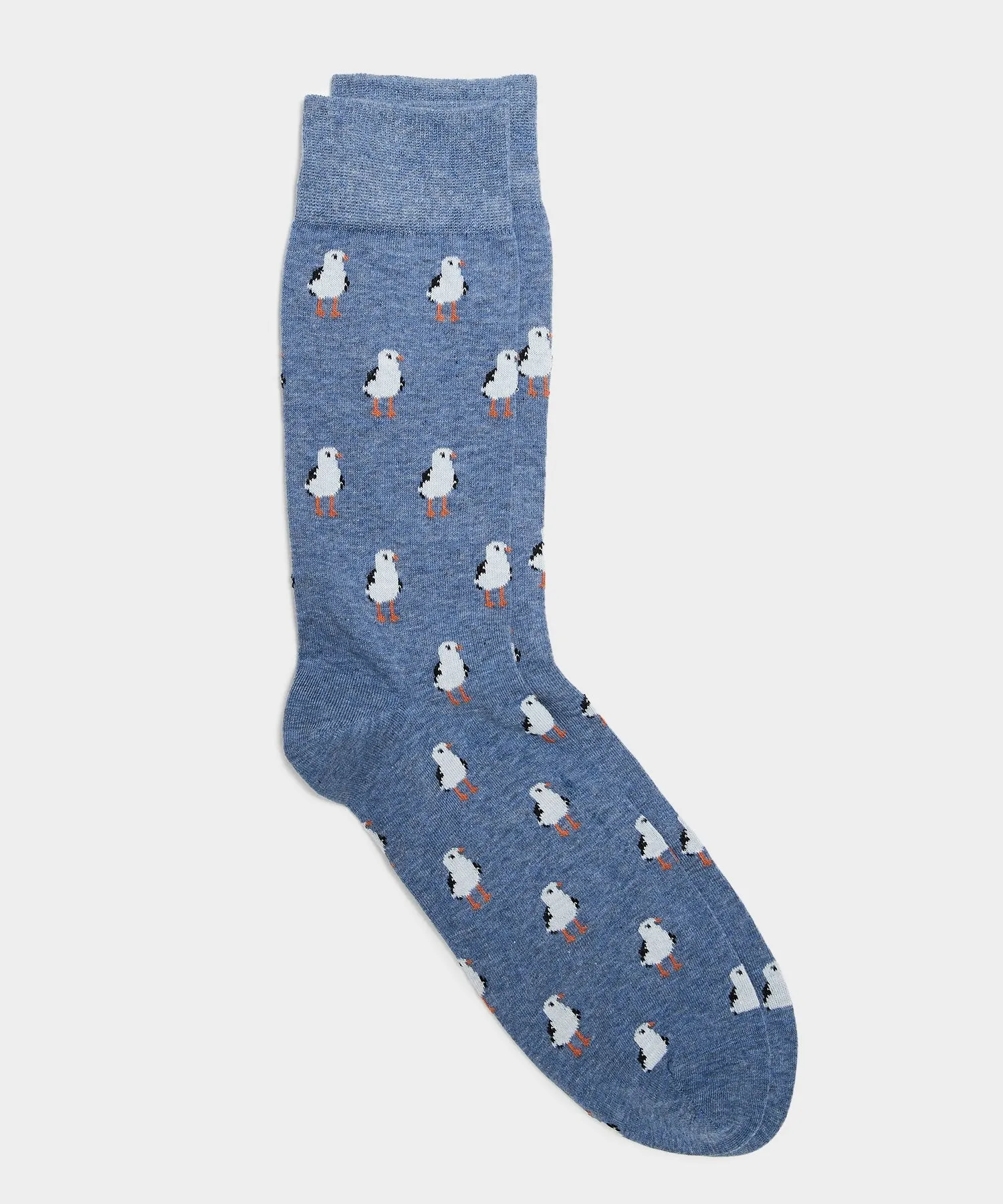 Corgi Seagull Sock in Denim