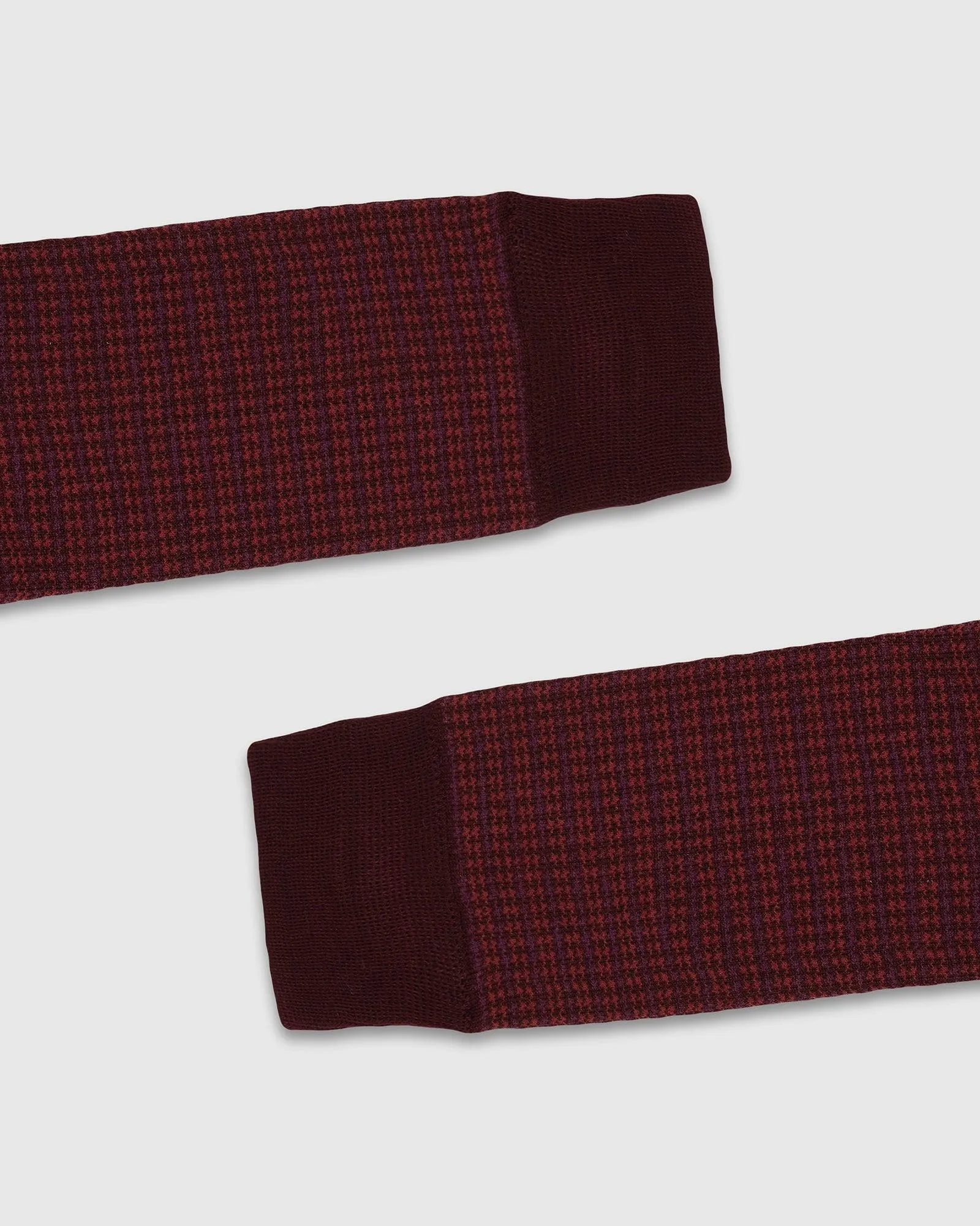 Cotton Maroon Socks - Tauro