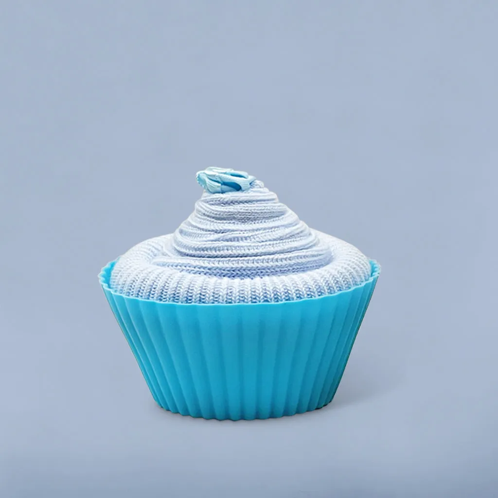 Cupcake Socks Blue