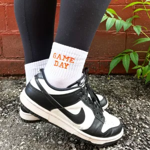 Custom Embroidered Game Day Crew Socks