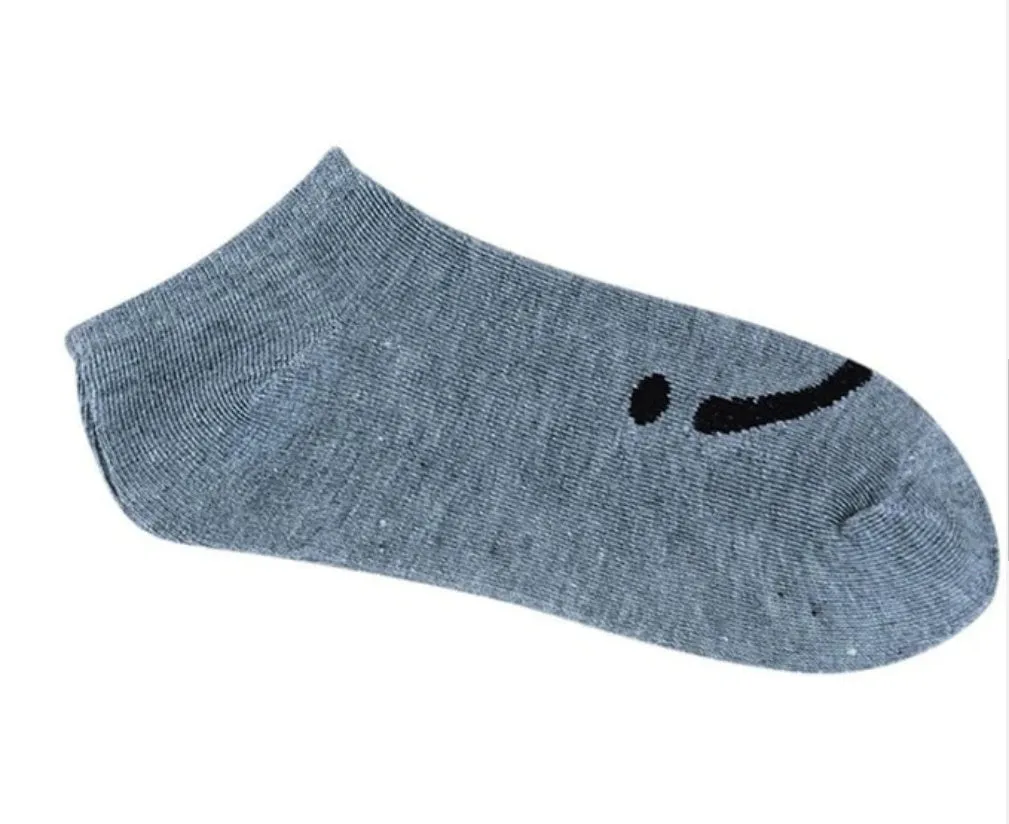 Cute cotton socks low-cut non-slip ladies boat socks