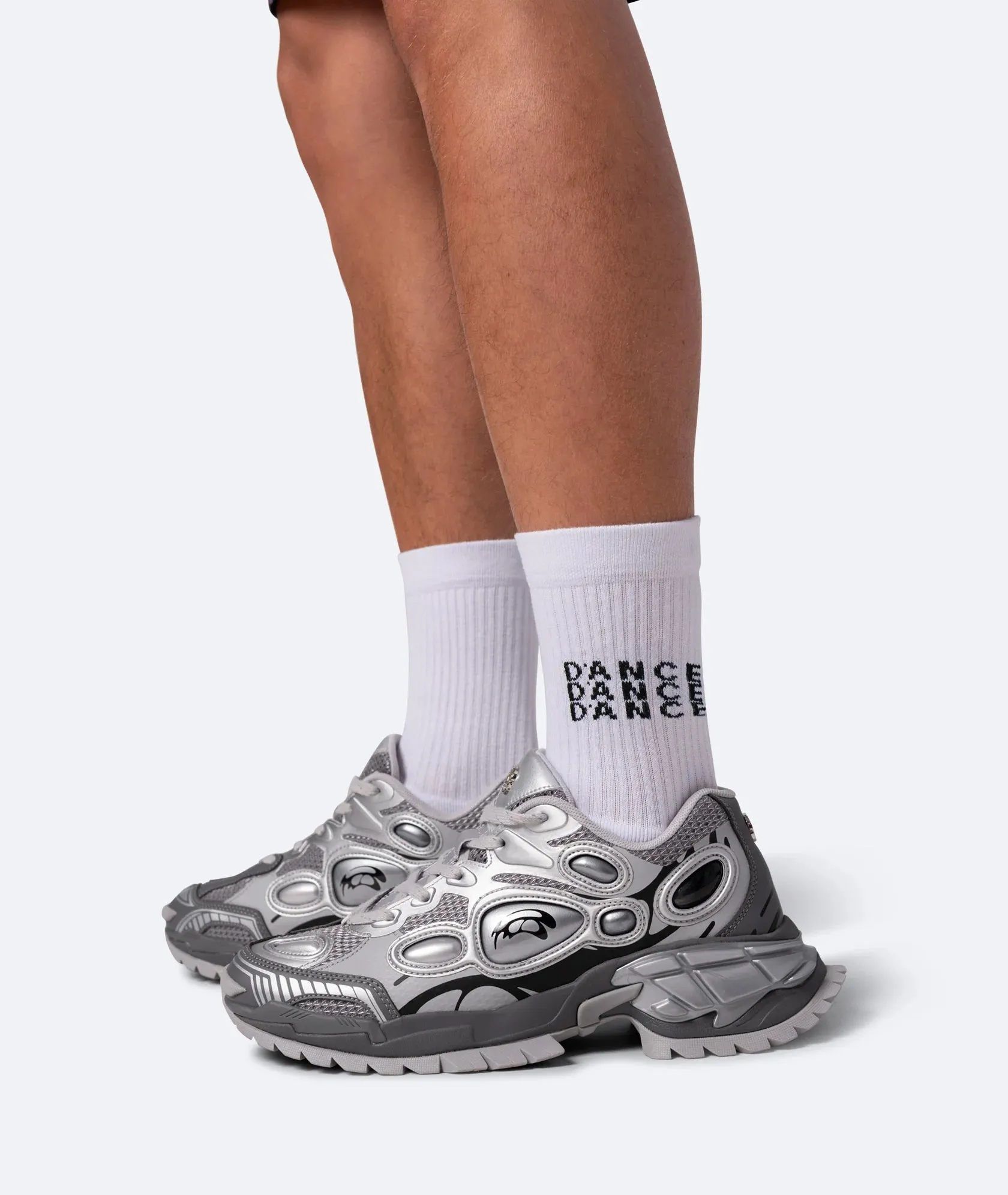 Dance Tennis Socks - White