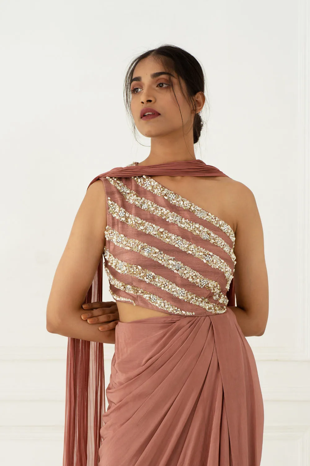 Embroidered Gown