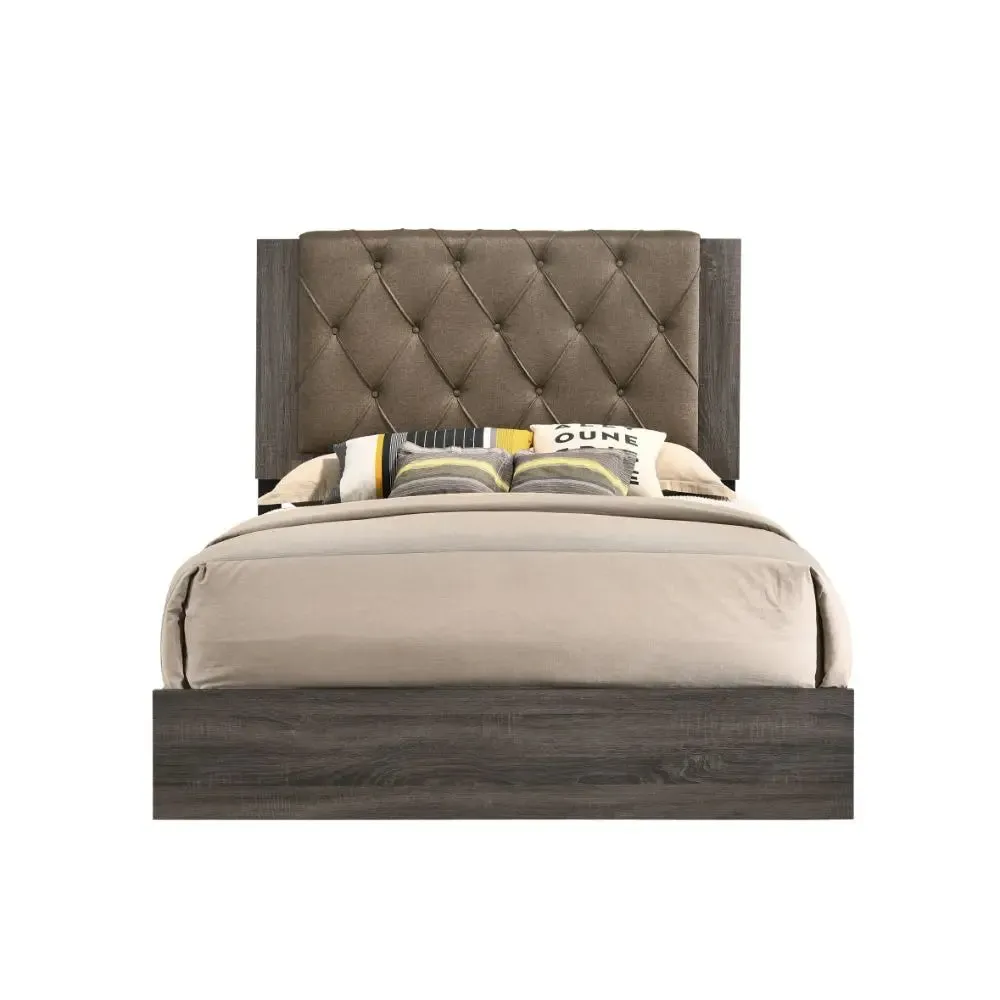 Emersyn Queen Bed, Rustic Gray