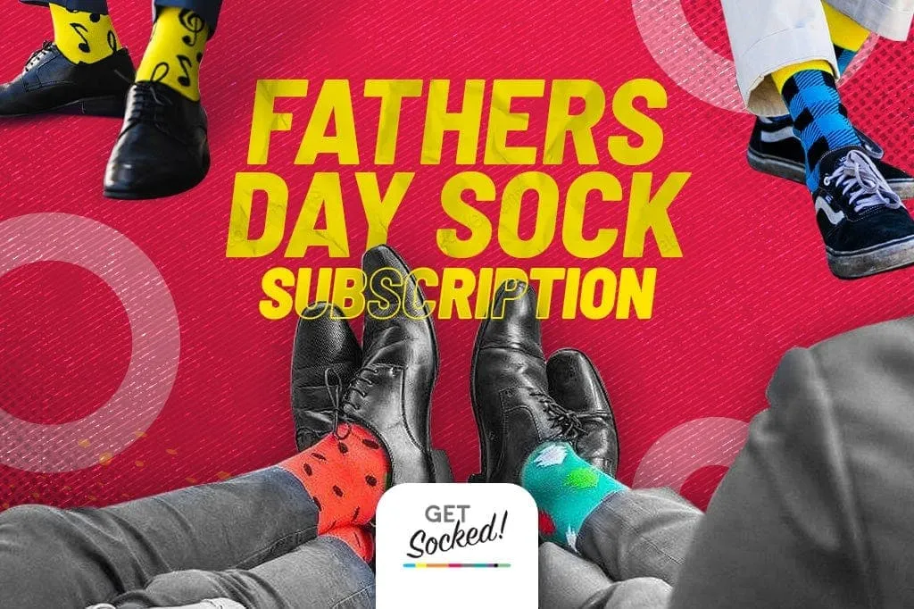 Fathers Day Gift Ideas - Monthly Sock Subscription