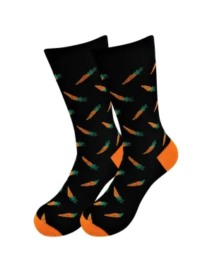 Favorite Food Socks - Carrot - for Men and Women