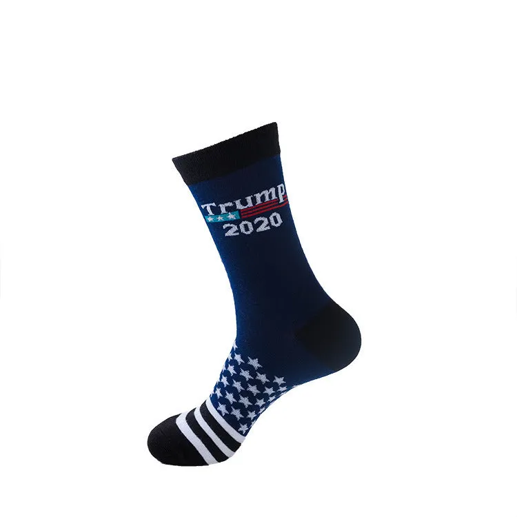 Flag socks men's cotton socks