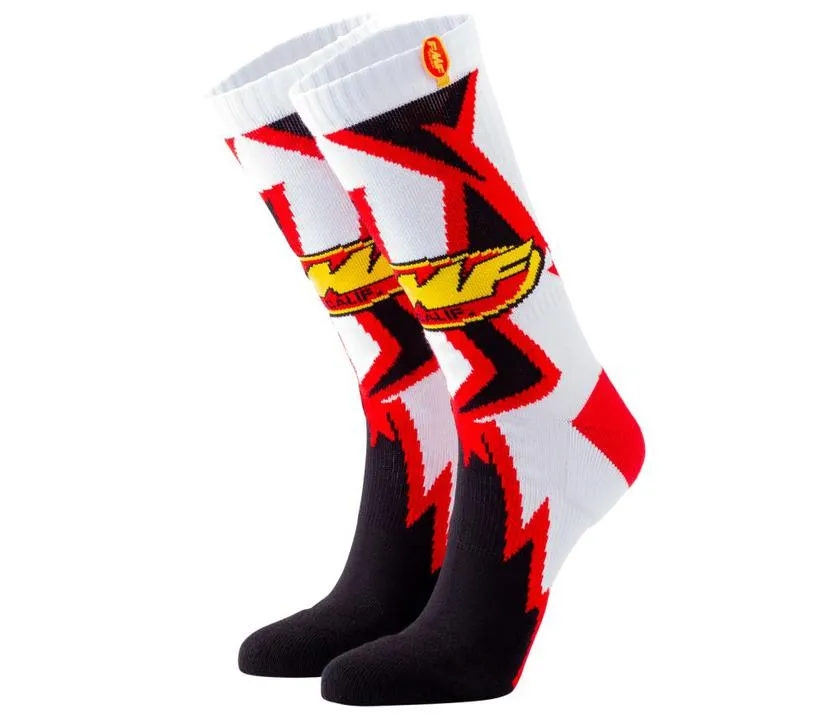 FMF Casual Socks Shatter White