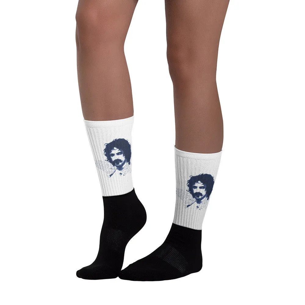 FZ Black Foot Socks Illustrated by Robert Bowen