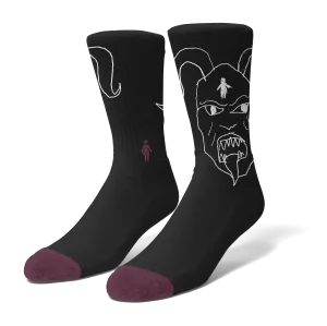 Girl Breezy Breana Geering Socks Black