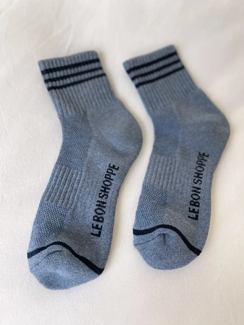 GIRLFRIEND SOCKS INDIGO