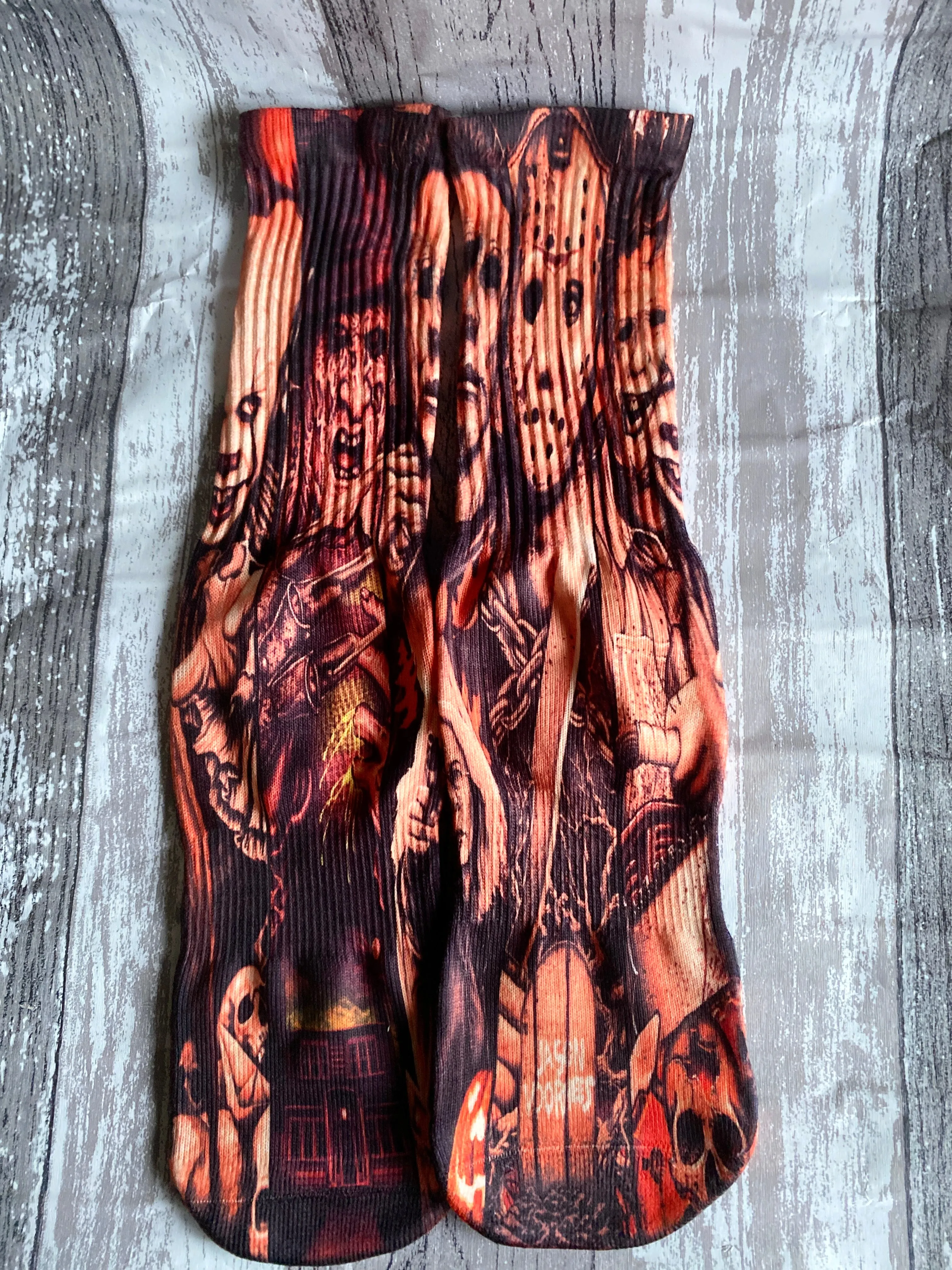 Halloween nightmare socks