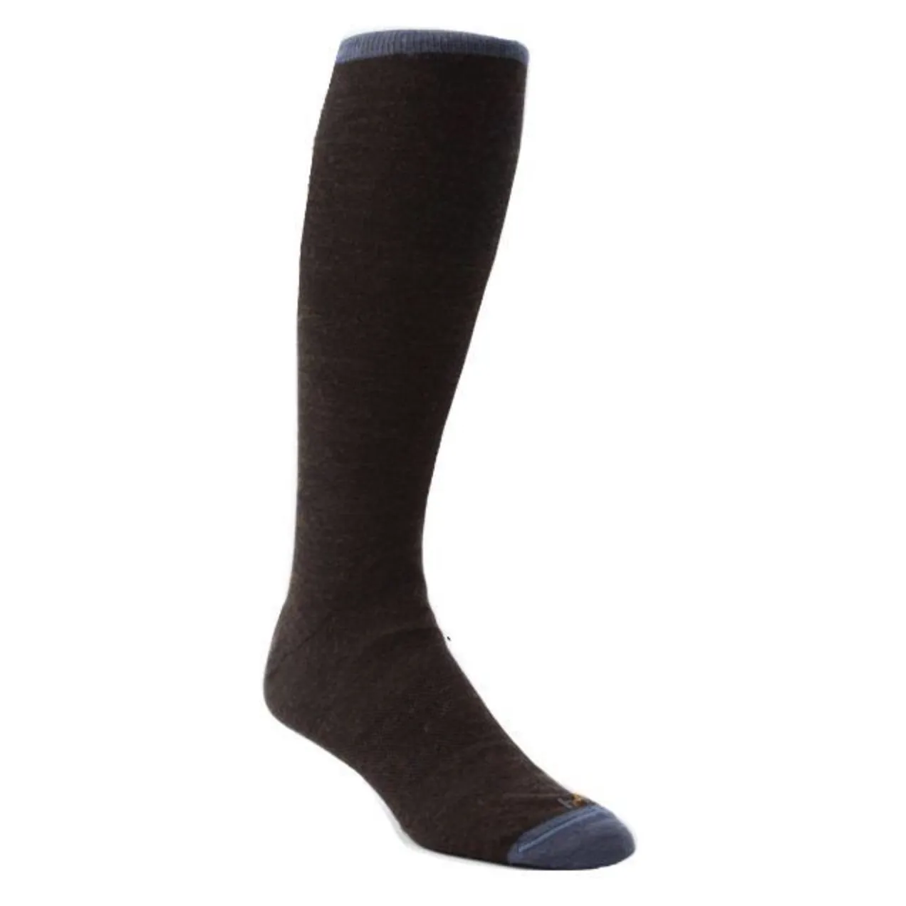 Hook   Albert Merino Over-the-Calf Wool Socks - Brown (1 Pair Pack)