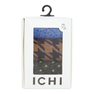 ICHI Sock Box Multicolour