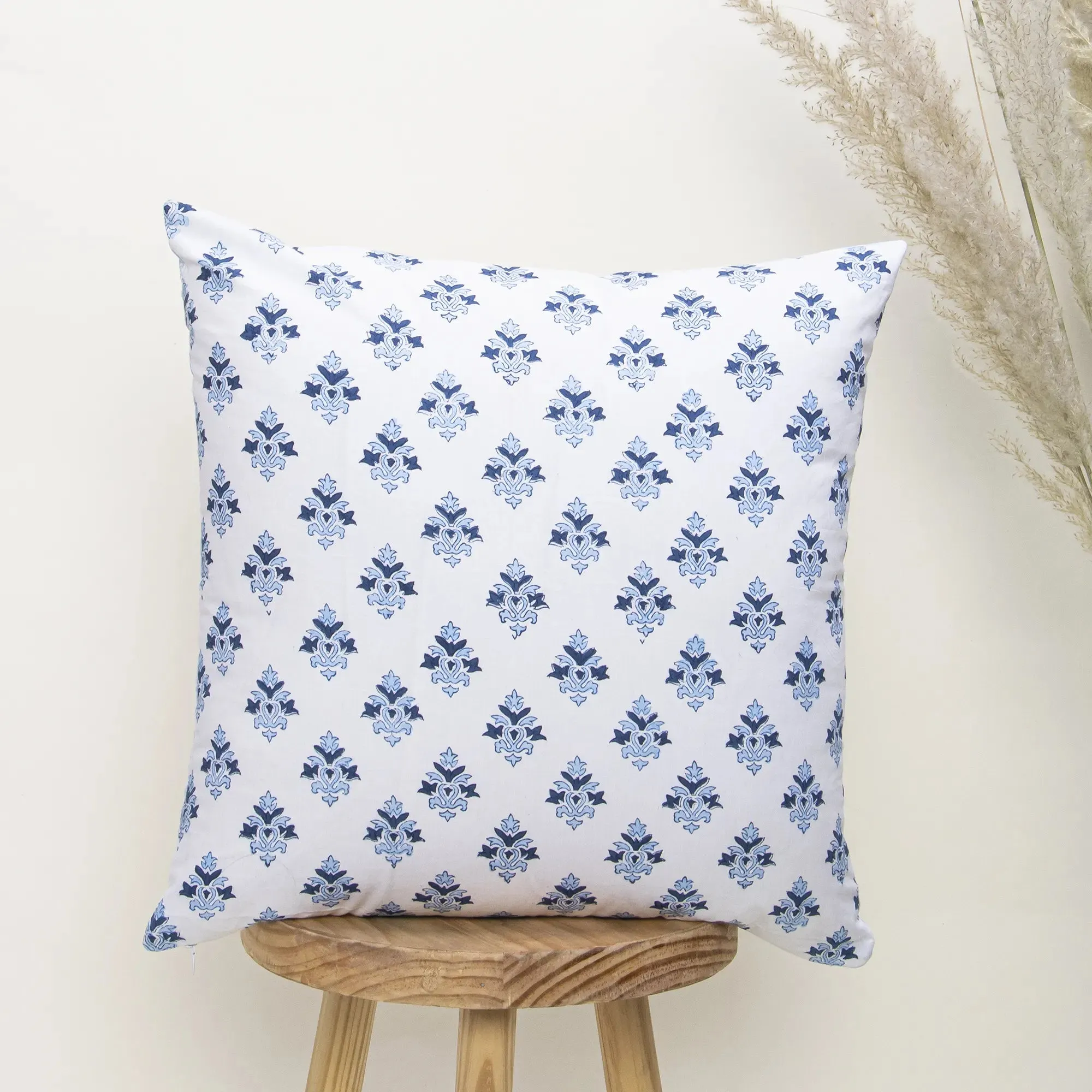 Indian Hand Block Print Cotton Cushion Cover