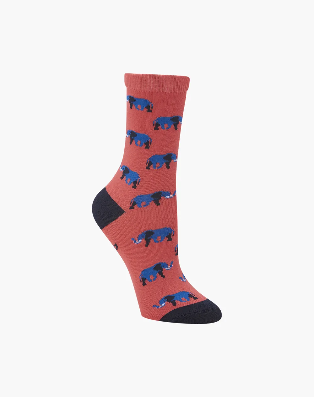 KIDS BLUE ELEPHANT BAMBOO SOCK