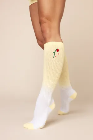 Knee High Socks - Buttercream