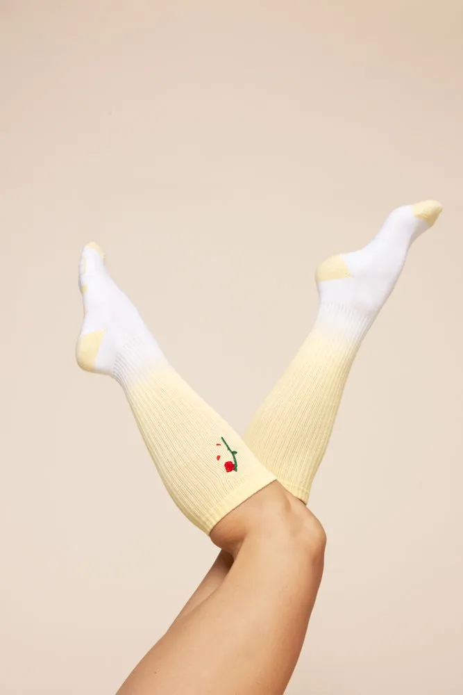 Knee High Socks - Buttercream