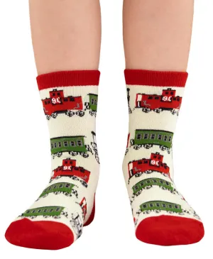 Lazyone Kid Socks, TRAINS