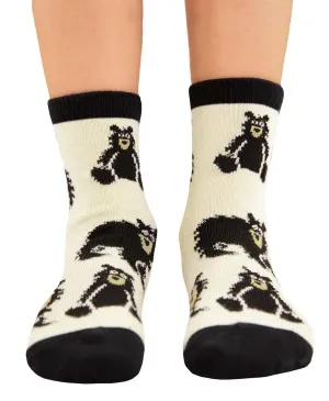 Lazyone Kid's Bear Cub Socks