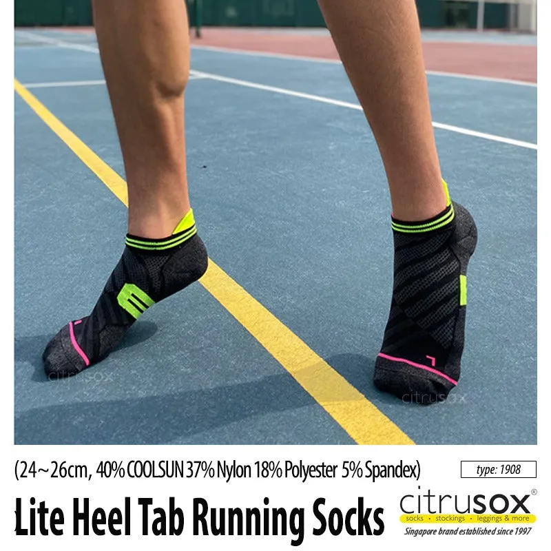 Lite Heel Tab Running Performance Socks