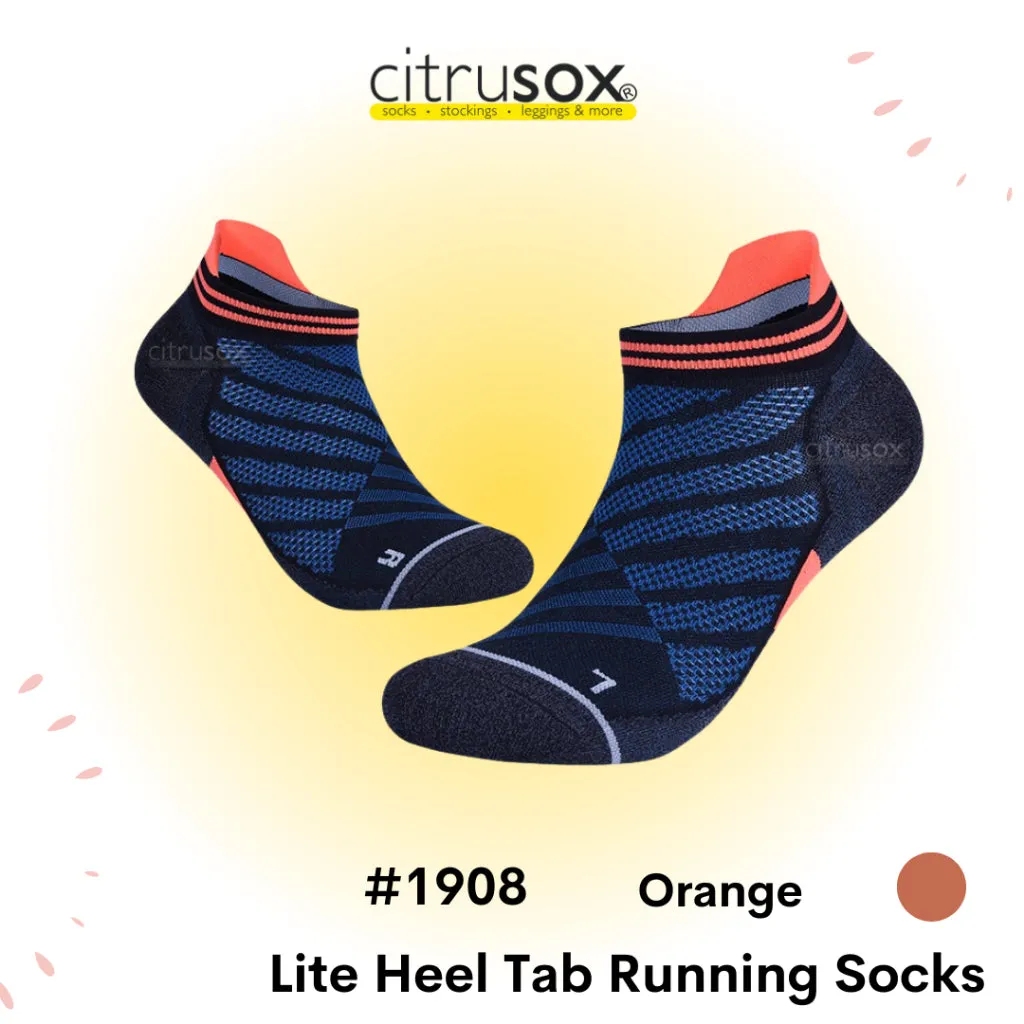 Lite Heel Tab Running Performance Socks