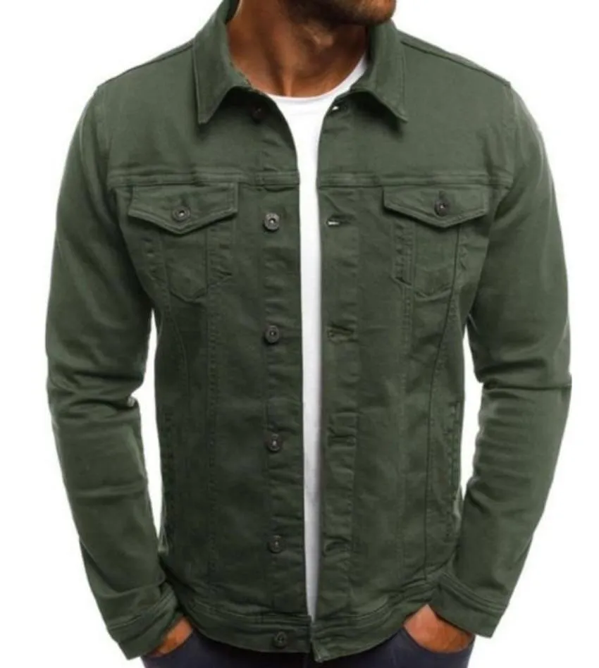 Mens Casual Dual Pocket Jacket