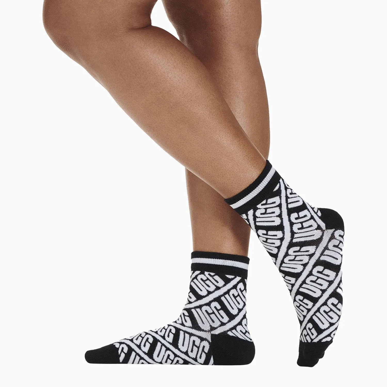 Men's Graphic Quarter Socks