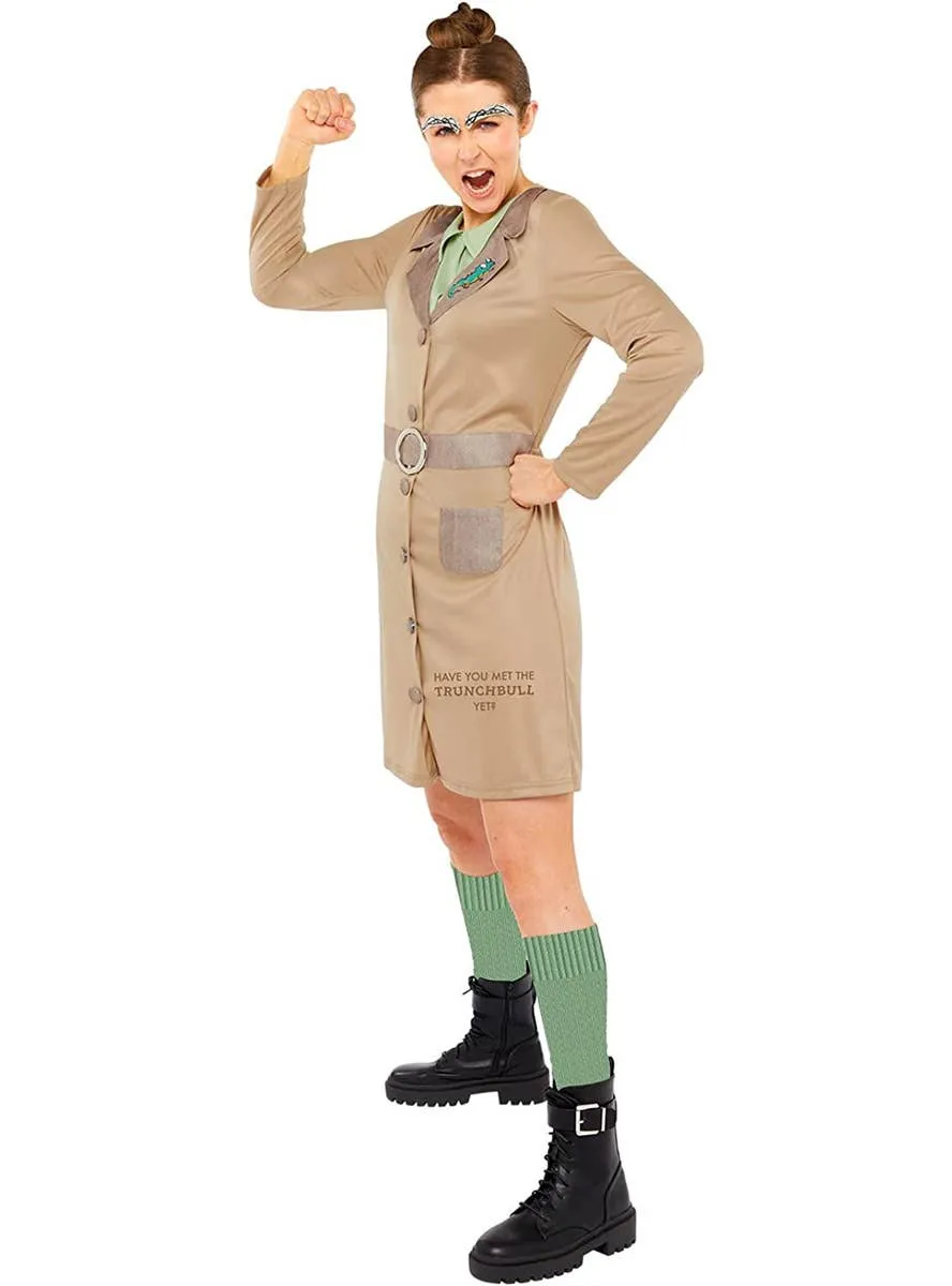 Miss Trunchbull Womens Plus Size Roald Dahl Book Week Costume