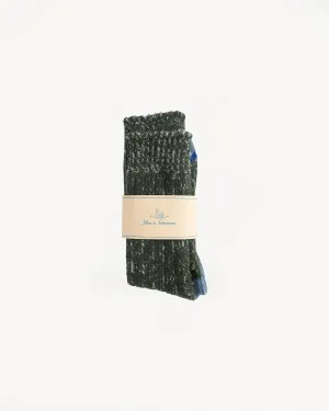 MW72.4002 - Extra Fine Merino Wool Socks - Army, Nature