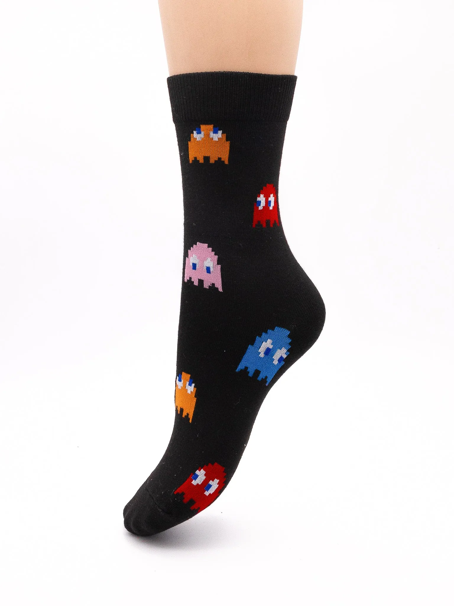 PACMAN GHOSTS BLACK - UNISEX