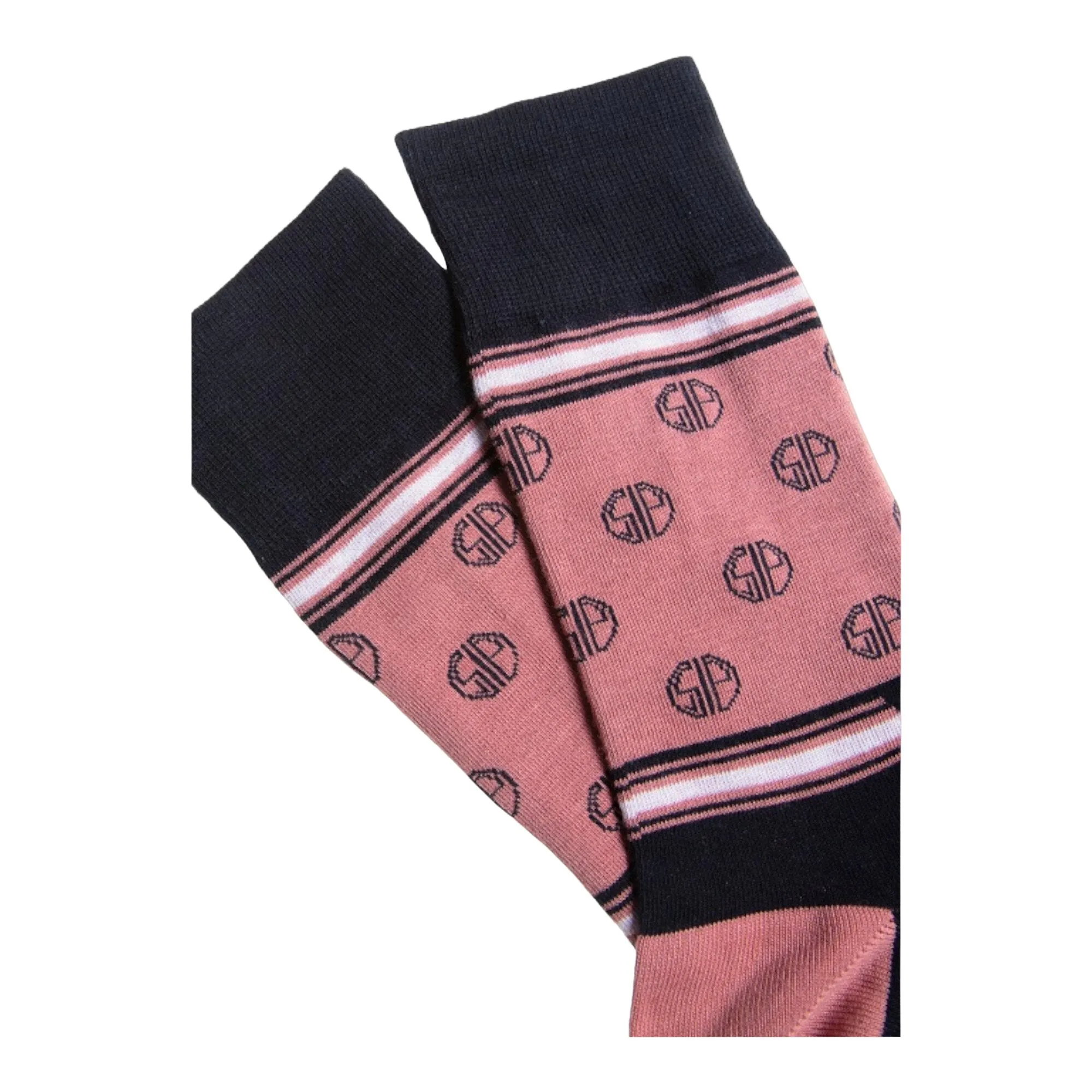 Pink SP Logo Socks