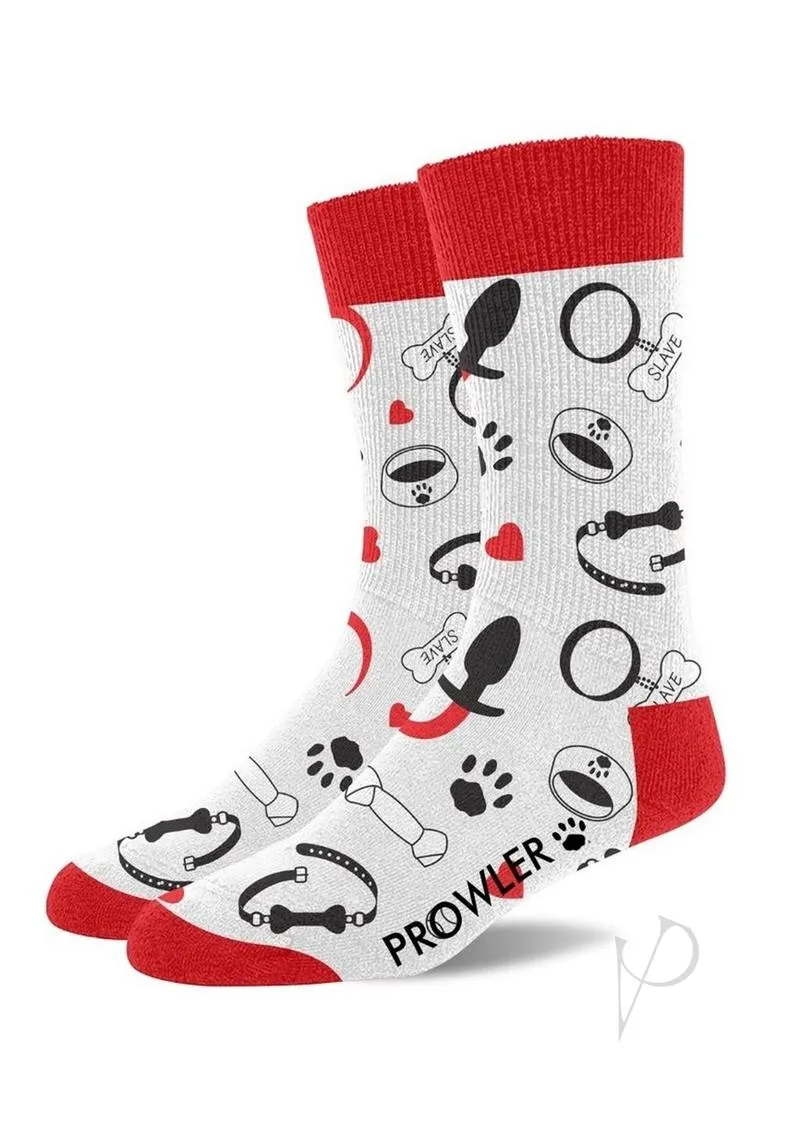 Prowler Puppie Socks Wht/blk