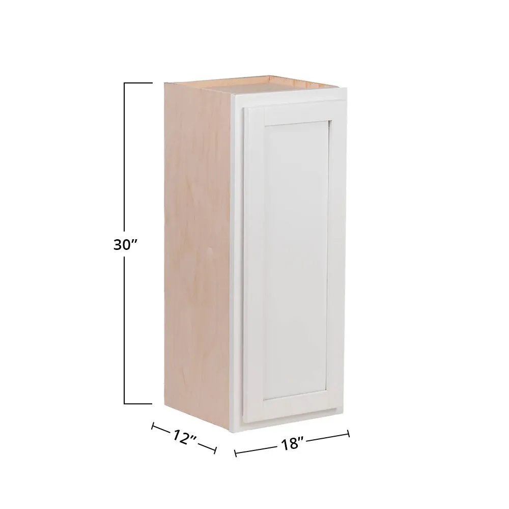 Pure White 18" x 30" Wall Cabinet