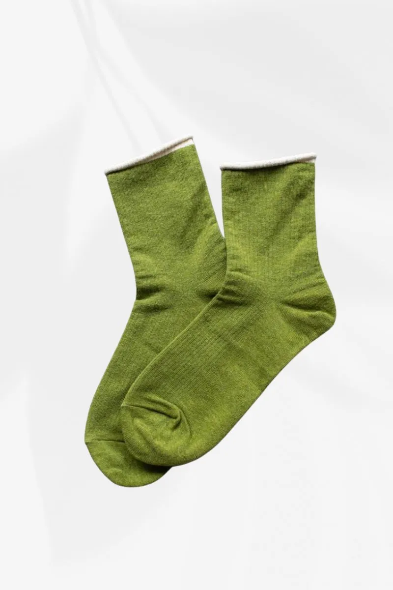 Roll Up Basic Casual Socks