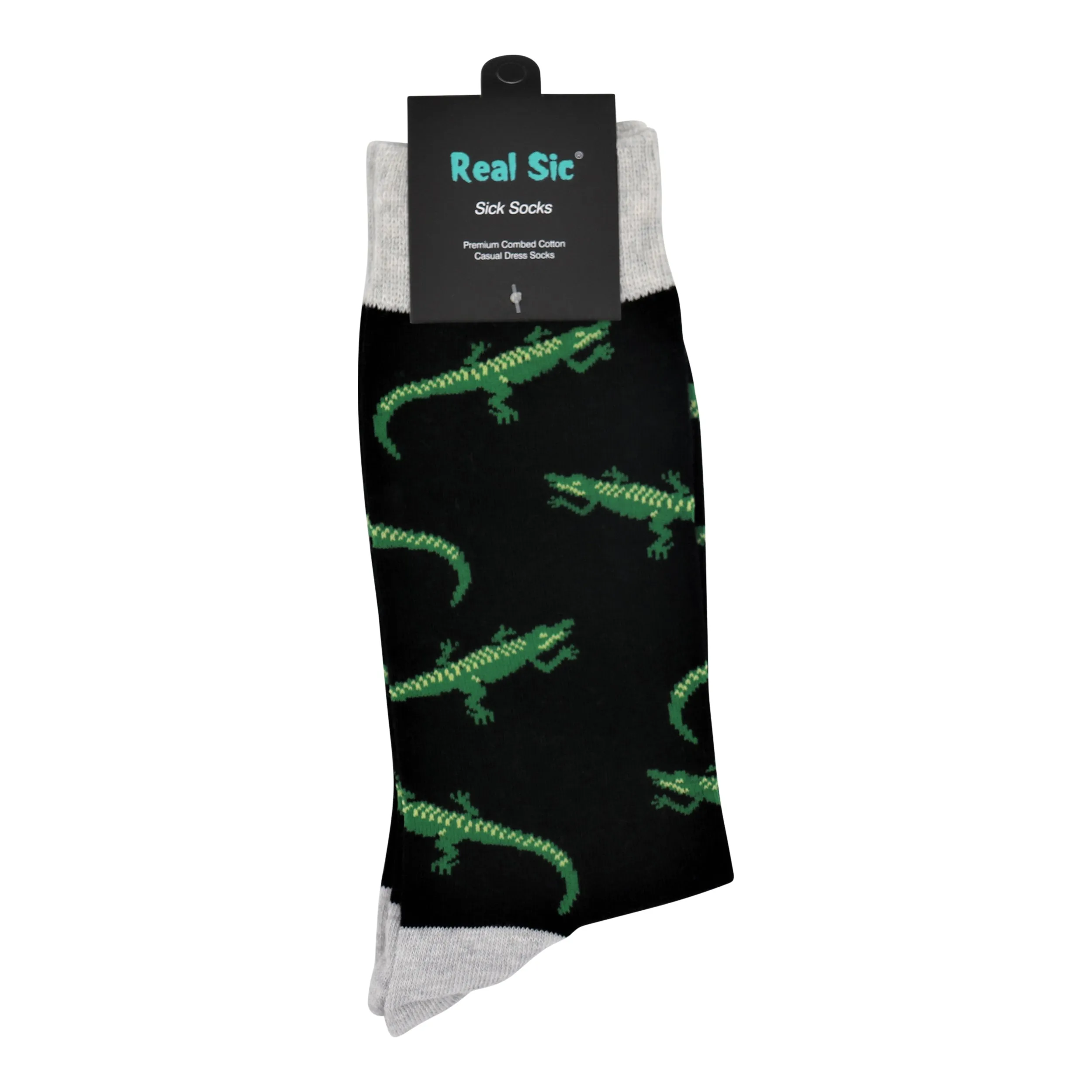 Sick Socks – Alligator – Exotic Animals Dress Casual Socks